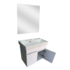 MEUBLE PVC STYLE 65x38 BLANC SANS MIROIR – Image 2