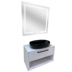 MEUBLE PVC ALYA D 80 BLANC SANILUM