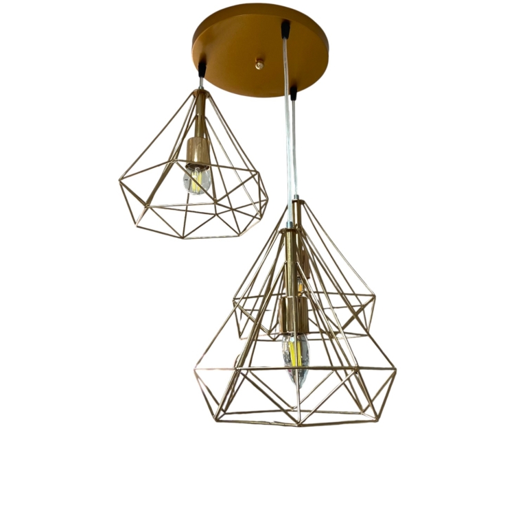 SUSPENSION DORE 9954/3 E27 SIDOTI