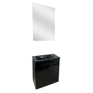 MEUBLE A070A 43x26 NOIR SANILUM