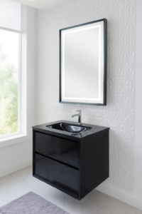 MEUBLE PVC XH-1940-610 60x45 NOIR SANILUM