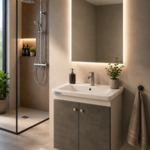 MEUBLE INAMAA D 50X36 BLANC CEMENTO