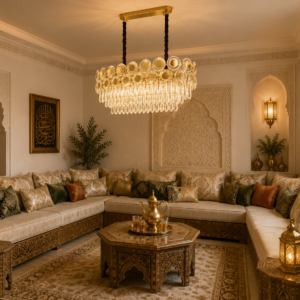 SUSPENSION 4L DORE 5356/800*350 ARWA DECOR