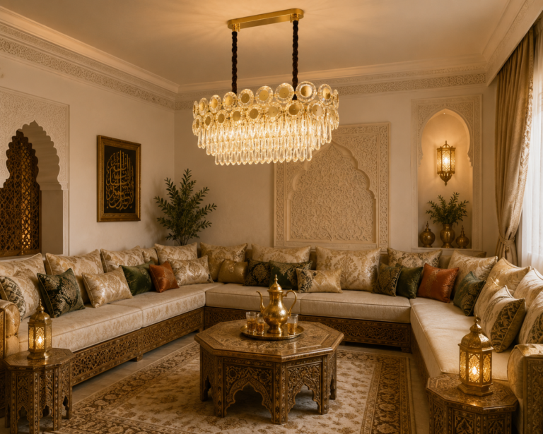 SUSPENSION 4L DORE 5356/800*350 ARWA DECOR