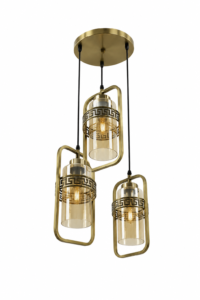 SUSPENSION 3L E27 STELLIA BRONZE 44233 NEXEL