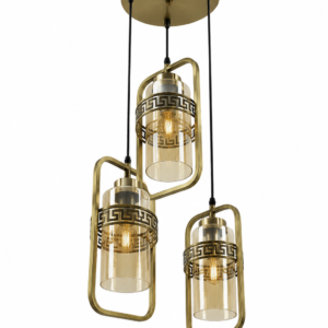 SUSPENSION 3L E27 STELLIA BRONZE 44233 NEXEL