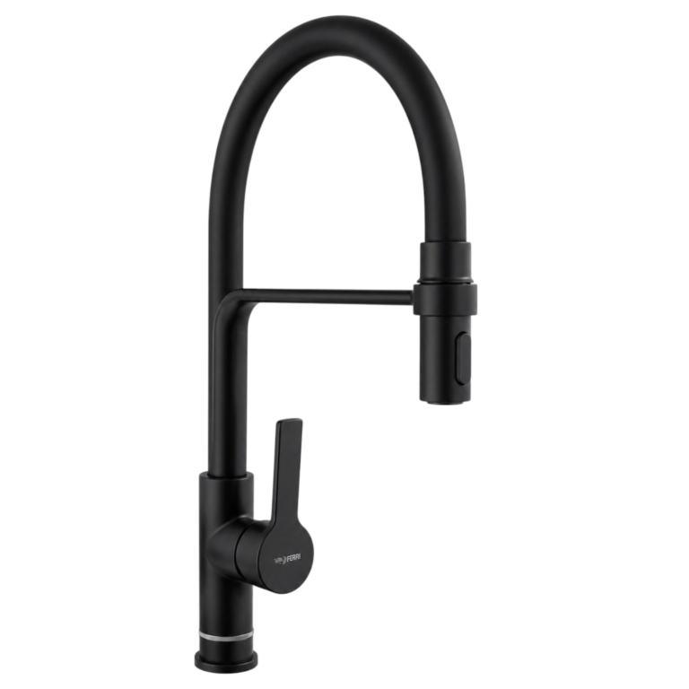 MITIGEUR CUISINE STB FLEXIBLE NOIR A75 WEGAY