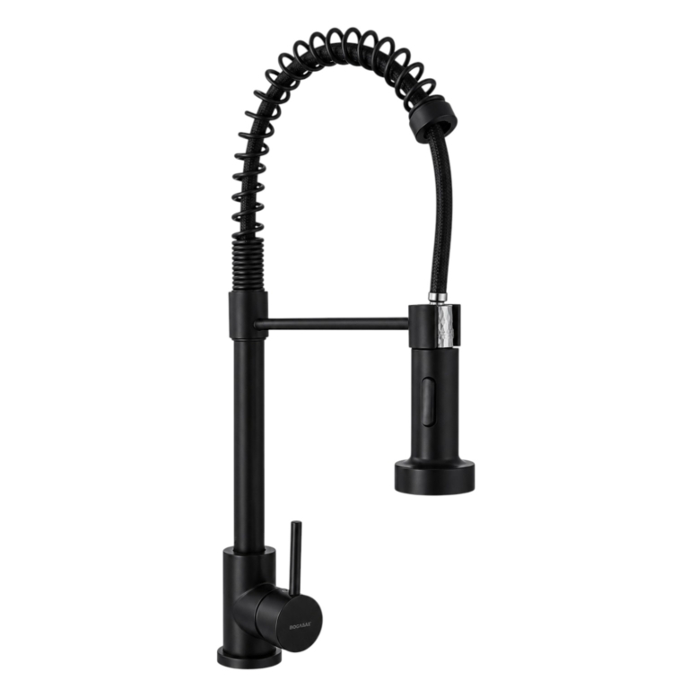 MITIGEUR CUISINE STB FLEXIBLE NOIR A77 ROCOALY