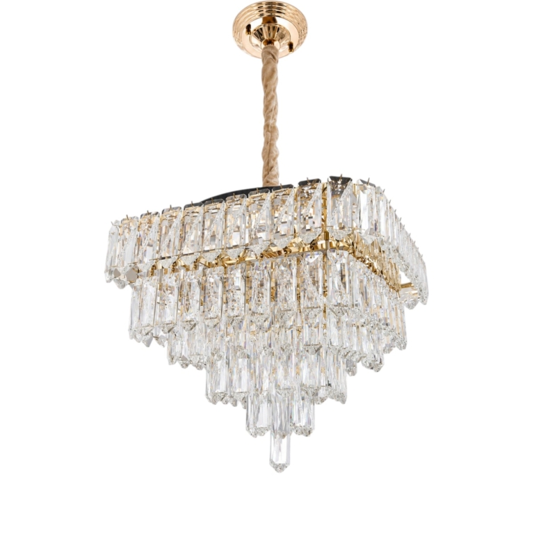 LUSTRE CARRE DORE 5285/400F ARWA DECOR