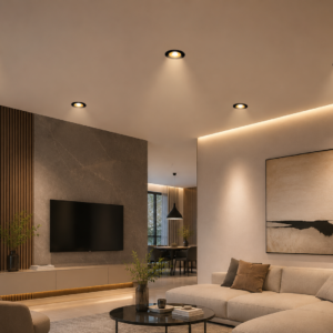 SPOT ALUMINIUM ROTATIF ORIENTABLE NOIR LEDMAX