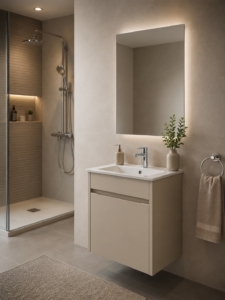 MEUBLE A070A 43x26 BEIGE SANILUM