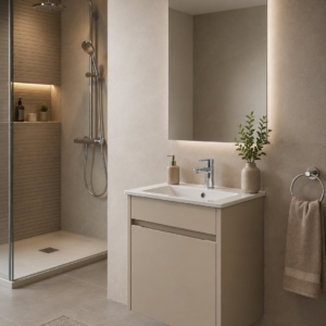MEUBLE A070A 43x26 BEIGE SANILUM