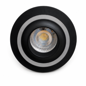 SPOT ALUMINIUM MDK-SD-4 NOIR MILANO