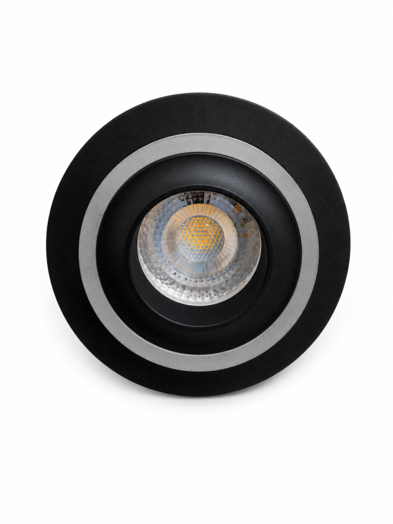 SPOT ALUMINIUM MDK-SD-4 NOIR MILANO