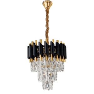 LUSTRE PLAFONNIER NOIRE 2102D/500 SIDOTI