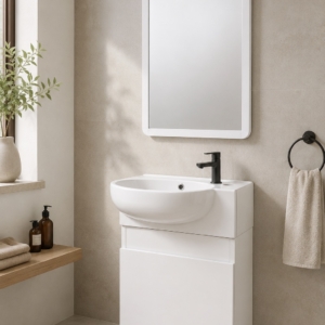 MEUBLE 45x28 BLANC KAYSARI SANILI